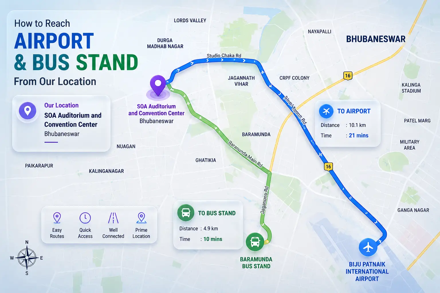 SOA Campus Map